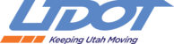 Utah Department of Transportation logo.