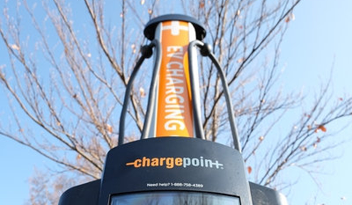 Electric Vehicle Charging Station. Source: The Salt Lake Tribune File.