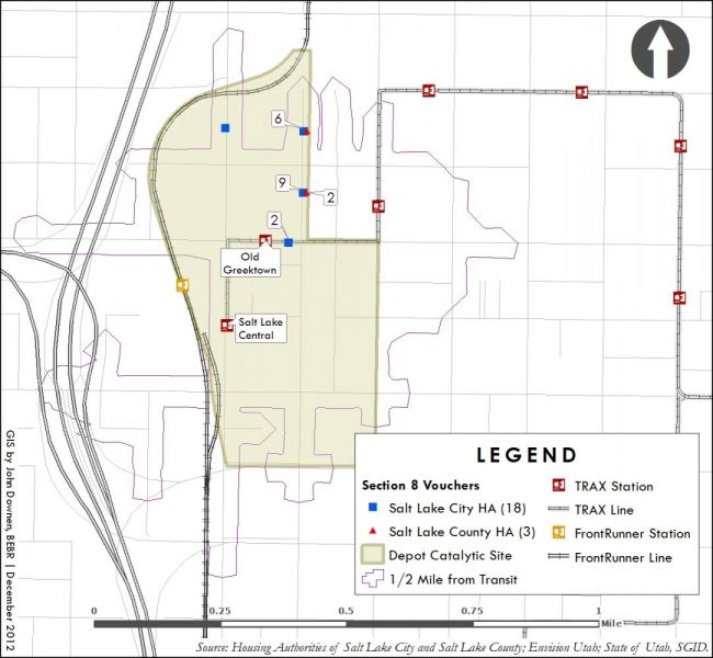 Depot District sample map seven.