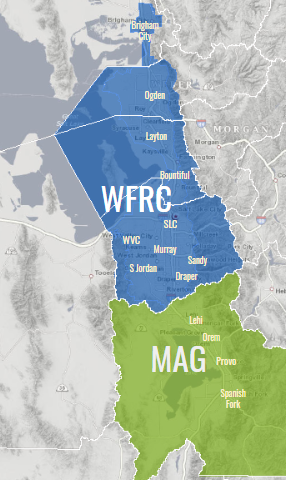 wasatch range map